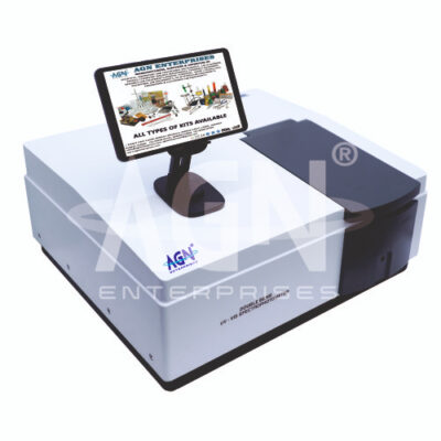 Double Beam UV-VIS spectrophotometer Touch Screen Tablet