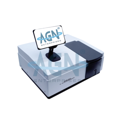 Double Beam UV-VIS spectrophotometer (Touch Screen Tablet)