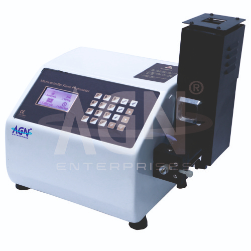 Microprocessor Flame Photometer Graphical Display And Inbuilt Thermal Printer
