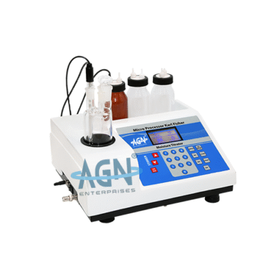 Microprocessor K.F Moisture Titrator with Graphical Display