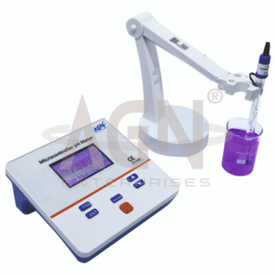 Microprocessor pH/Temperature/mv meter Graphical Display