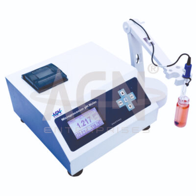 Microprocessor pH/Temperature/mv meter Inbuilt Thermal Printer