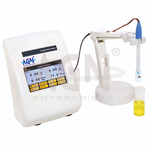 Touch Screen Microprocessor Conductivity TDS Salinity Temperature Meter