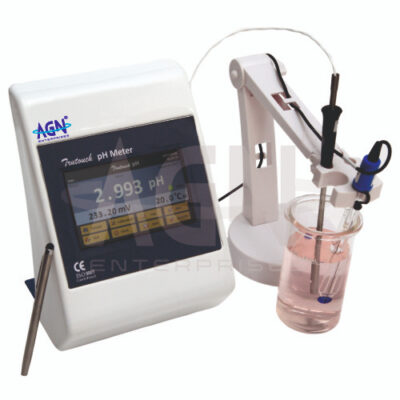 Touch Screen Microprocessor pH/Temperature/mv Meter