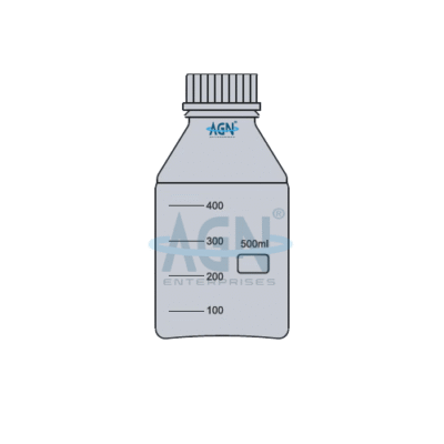Reagent Bottle with Screw Cap Amber Color