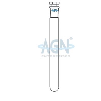 Test Tubes Graduated with Standard Joint and Stopper