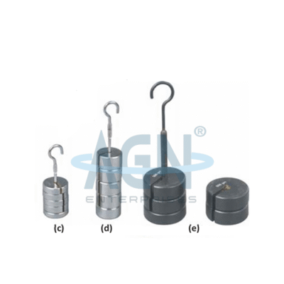 Slotted Weight Iron C.P Rust