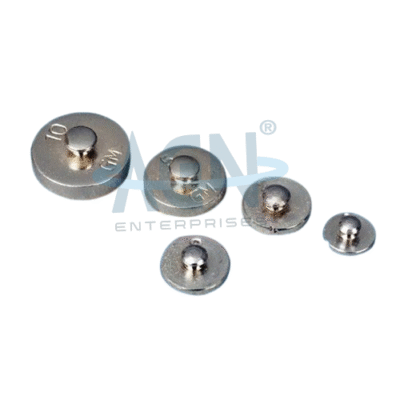 Spare Physical Gram Weight Brass C.P.