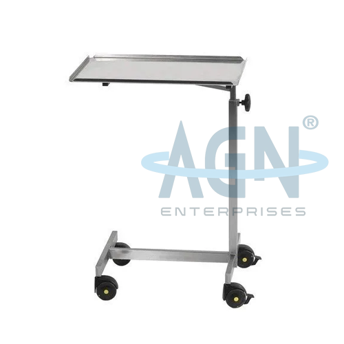 MAYO TROLLEY (SS FIXED TRAY)