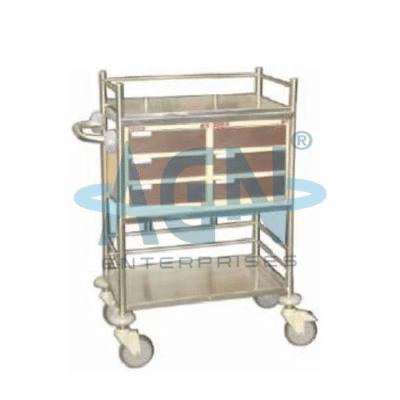 MEDICATION CART SS BODY