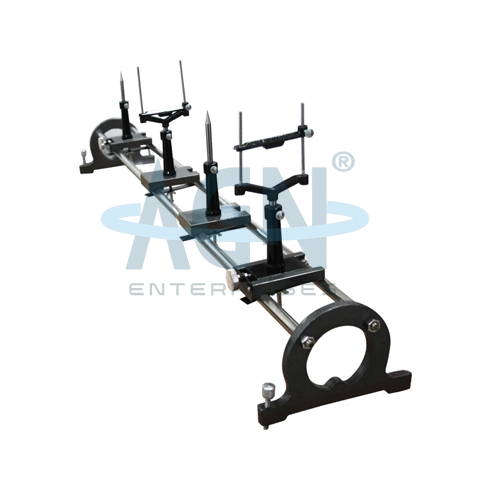 Optical Bench Double Rod Standard Pattern One Meter Long