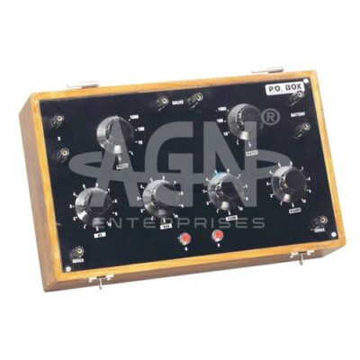 POST OFFICE BOX - 6 DIGITS MANGANIN COILS