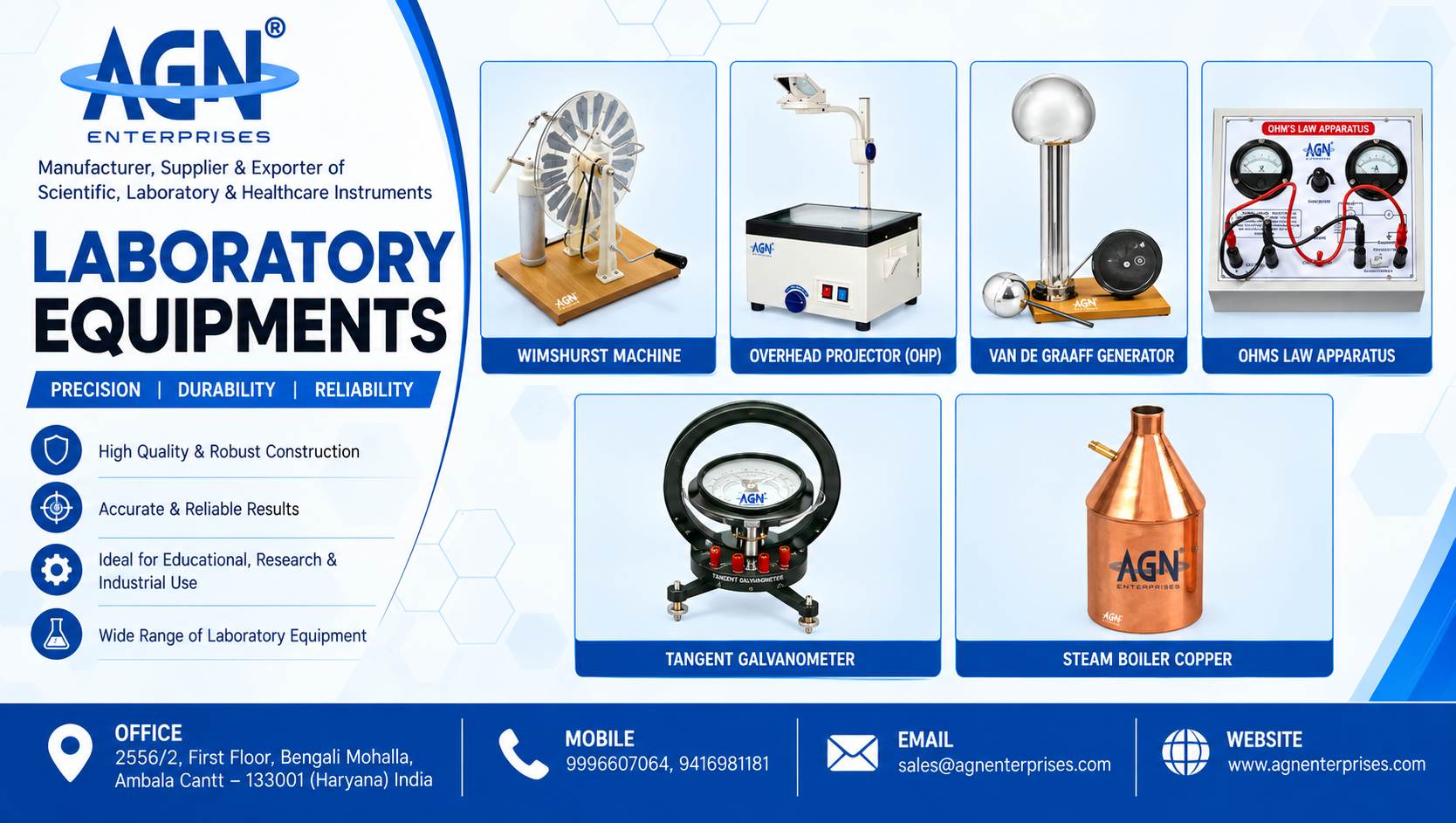 PHYSICS LAB EQUIPMENT