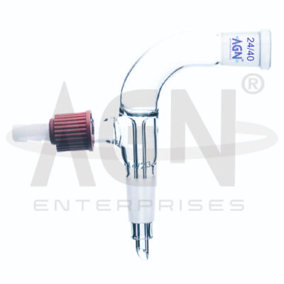Adapters Receiver Angled with Vacuum Tubing ASTM