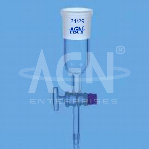 Adapters, Socket, with Glass Key Stopcock