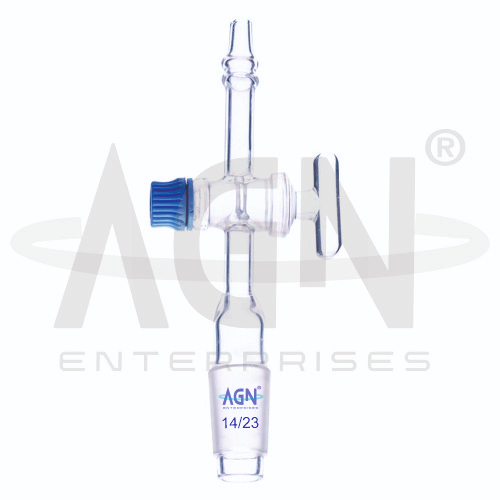 Adapters Straight Cone with Glass Key Stopcock
