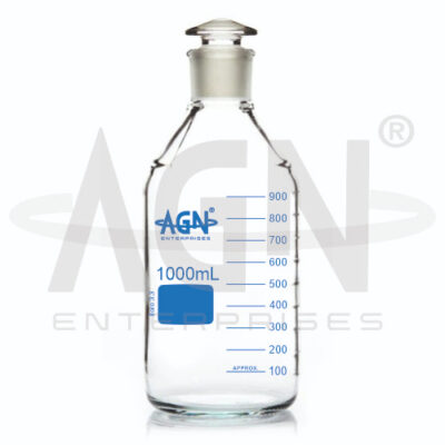 Bottles Reagent Narrow Mouth Clear Glass