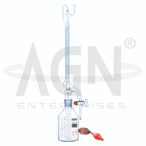 Burettes Automatic Straight Bore with Glass Key Class B