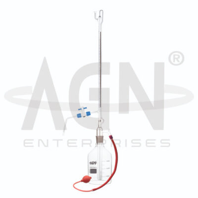 Burettes Automatic Straight Bore with PTFE Key Stopcock Schellbach Stripe Class A