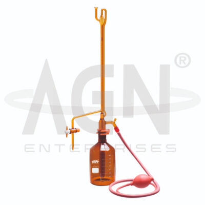 Burettes Automatic with PTFE Stopcock Amber Class A