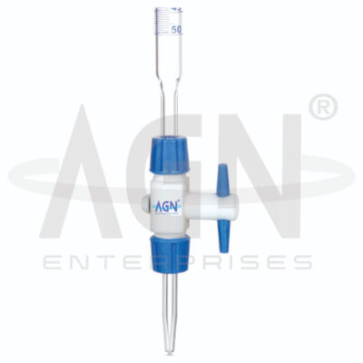 Burettes with PTFE Detachable Stopcock Schellbach Stripe Class A with Batch Certificate