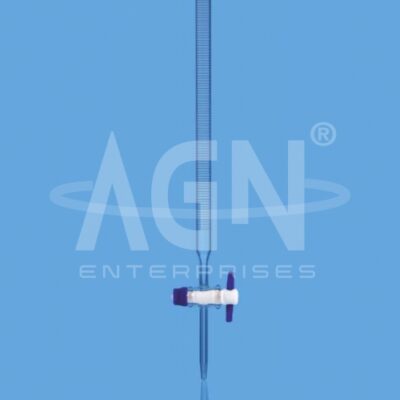 Burettes, with PTFE Key Stopcock, Schellbach Stripe, Class ‘A’ with Batch Certificate