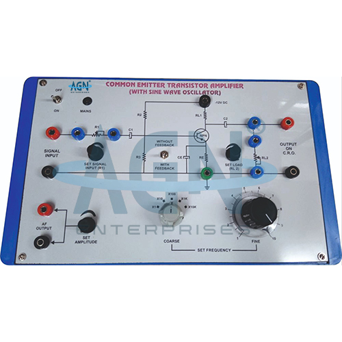 Common Emitter Transistor Amplifier