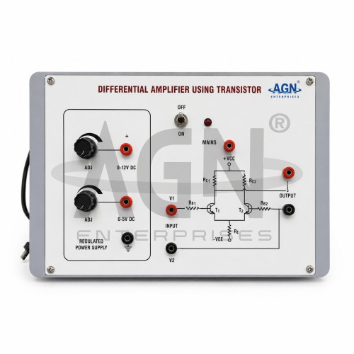 Differential Amplifier Using Transistors
