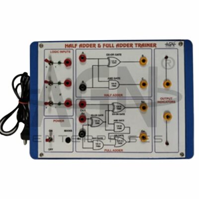 Digital Trainer to verify Half Adder and Full Adder