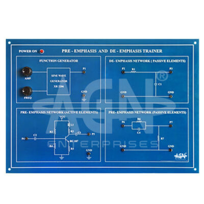 Pre Emphasis De Emphasis Trainer