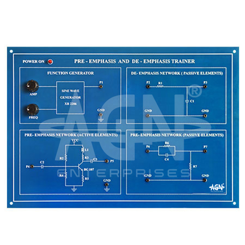 Pre Emphasis De Emphasis Trainer