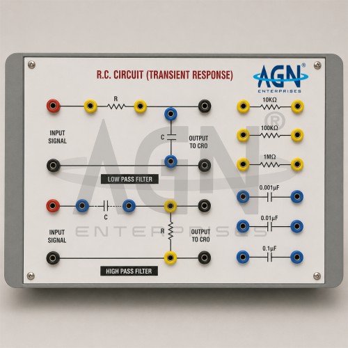 RC Circuit as High Pass & Low Pass Filters