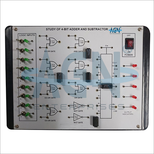 Study Of 4 Bit Adder And Subtractor