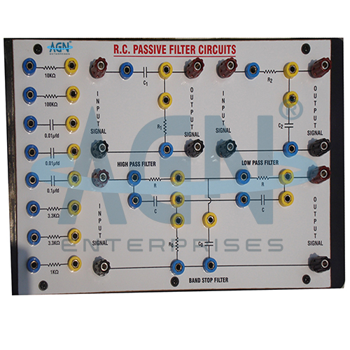 T Type Passive Low Pass, High Pass, Band Pass And Band Stop Filters