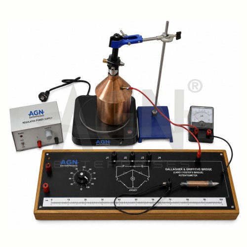Temperature Coefficient of Resistance for Platinum Using a Platinum Resistance Thermometer Callender and Griffiths Bridge