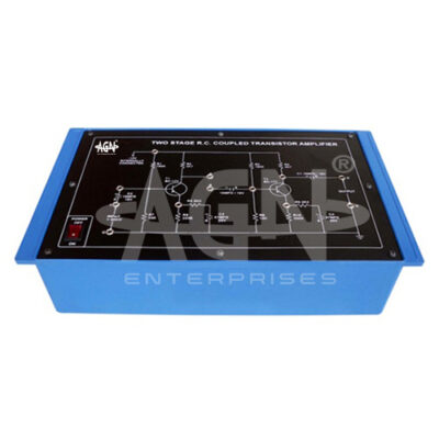Two Stage RC Coupled Transistor Amplifier
