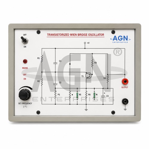 Wein Bridge Oscillator using Transistor