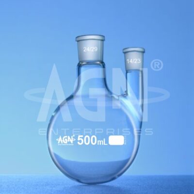 Boiling Flasks, Round Bottom, Two Necks, Parallel