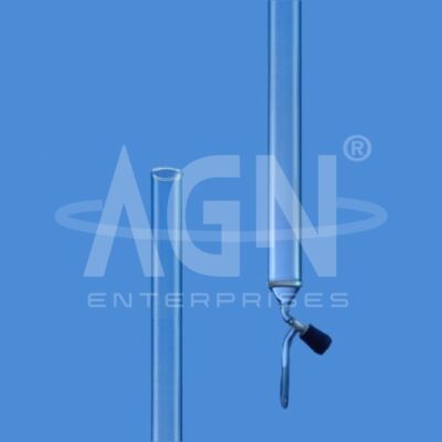 Chromatography Columns, with Sintered Disc And PTFE Needle Valve