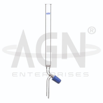 Chromatography Columns with Sintered Disc And PTFE Needle Valve