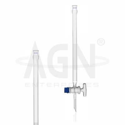 Chromatography Columns, with Socket, Cone, Sintered Disc And Glass Key Stopcock