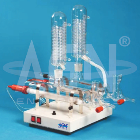 Double Still Water Still with Silica Sheathed Heater