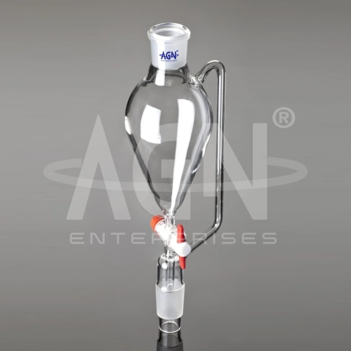 Dropping Funnels, Pear Shape, with PTFE Stopcock And Drip Stem