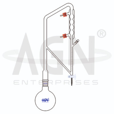 Essential Oil Determination Unit Clevenger Type Glass Boro 3.3
