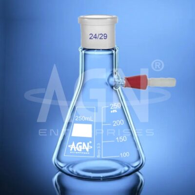 Flasks, Buchner, Filtering, Heavy Wall, with Tubulation And Socket