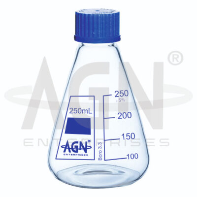 Flasks Conical with Screw Cap And Liner