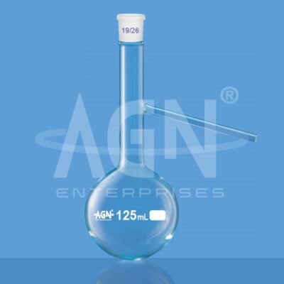 Flasks, Distillation, with Socket And Side Tube