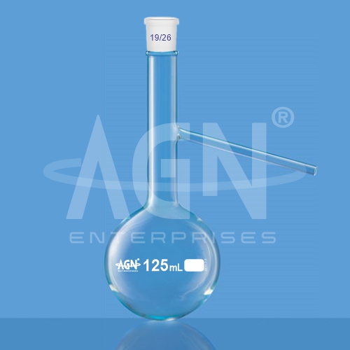 Flasks, Distillation, with Socket And Side Tube