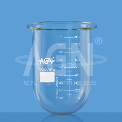 Flasks-L, with Side Cut, for Dissolution Apparatus