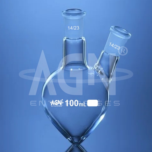 Flasks, Pear Shape, with two Necks